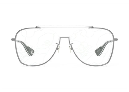 bape x mmj 1 sunglasses silver