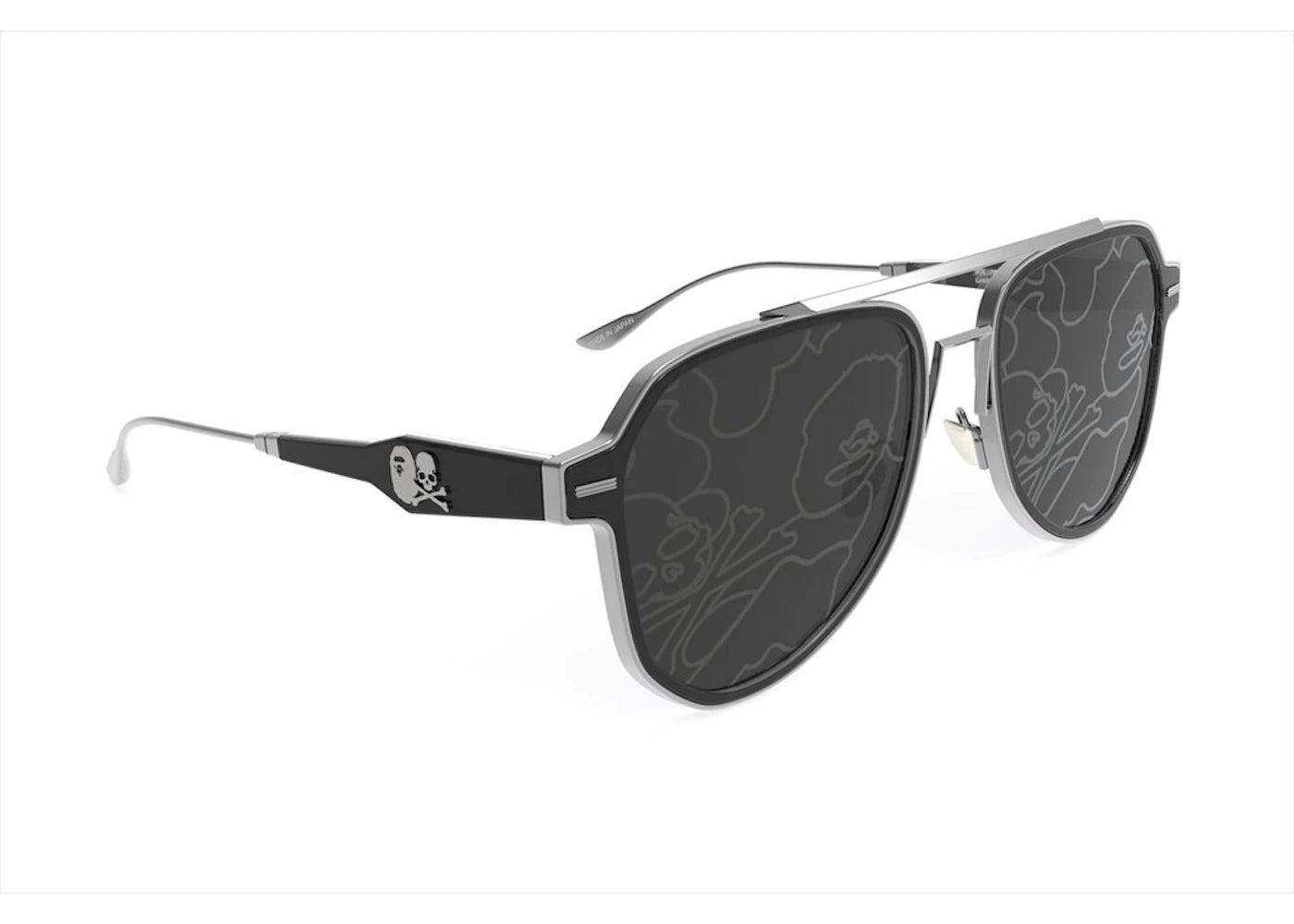 bape x mmj 5 sunglasses black