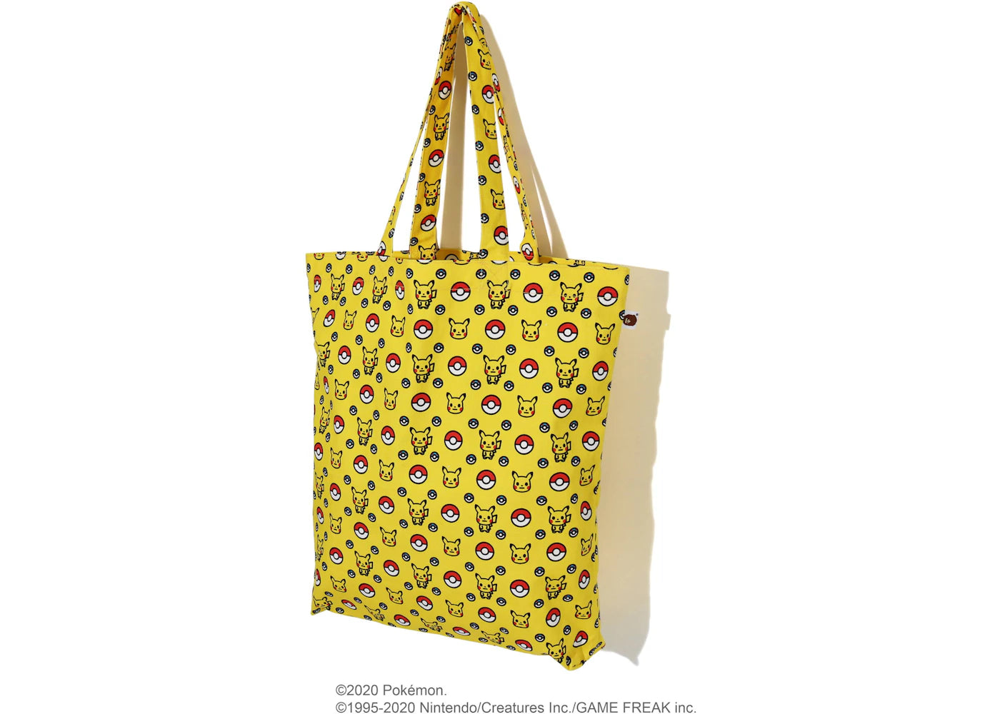 Bape X Pokemon Tote Bag Yellow