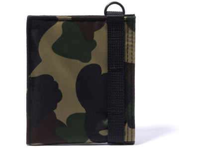 Bape X Porter 1St Camo #2 Wallet Green