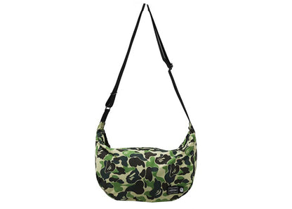 Bape X Porter Abc Camo Shoulder Bag Green