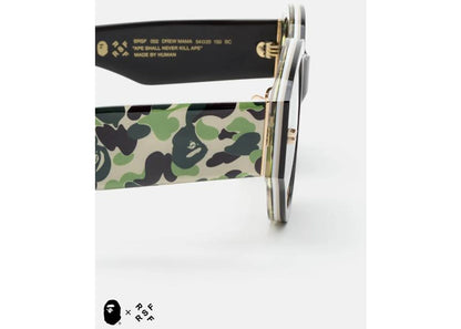 Bape X Retrosuperfuture Flat Top Sunglasses Black