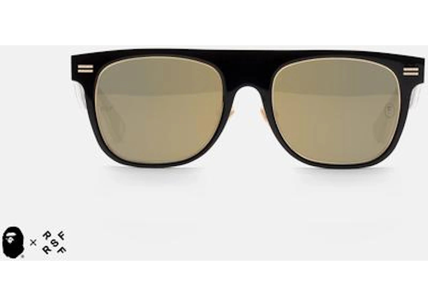 Bape X Retrosuperfuture Flat Top Sunglasses Black