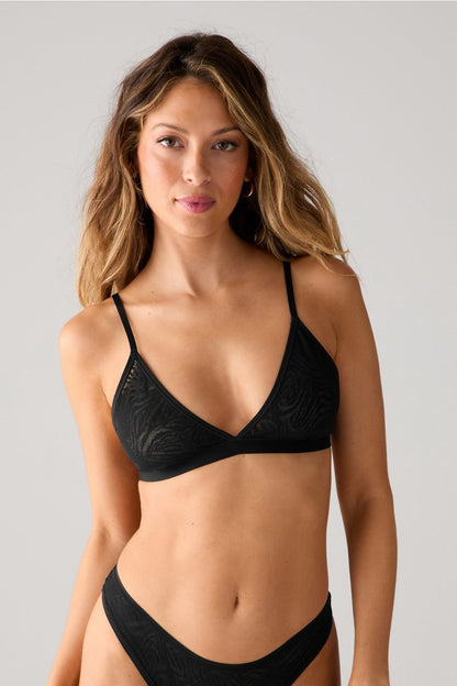 Fabletics Hot Mesh Triangle Bralette