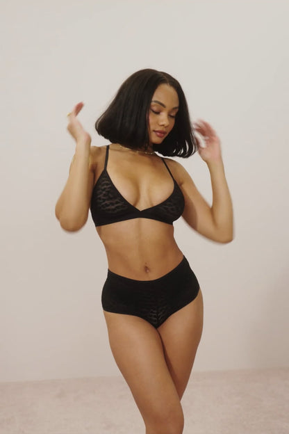 Fabletics Hot Mesh Triangle Bralette