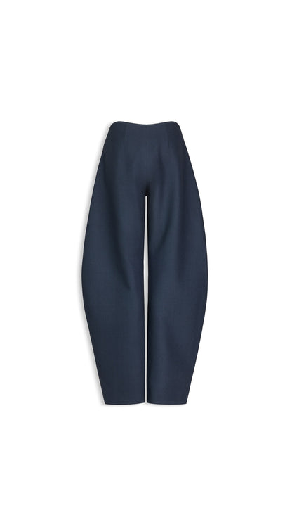 Alaïa Round Wool Crepe Pants
