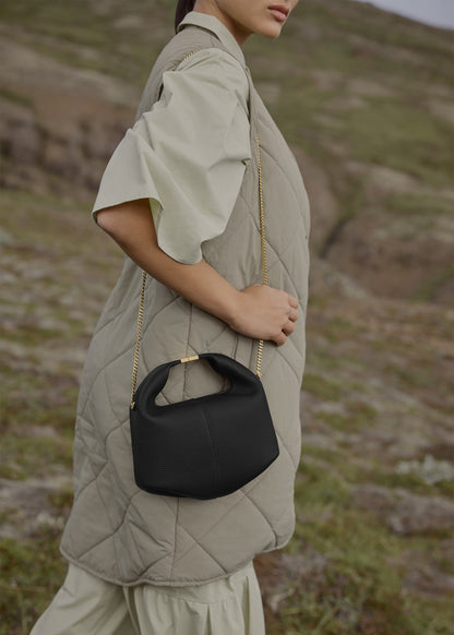 Polene Beri Textured Black Chain