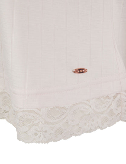 Ted Baker Betty Lace Trim Jersey Wide Leg Pyjama Set Women's
