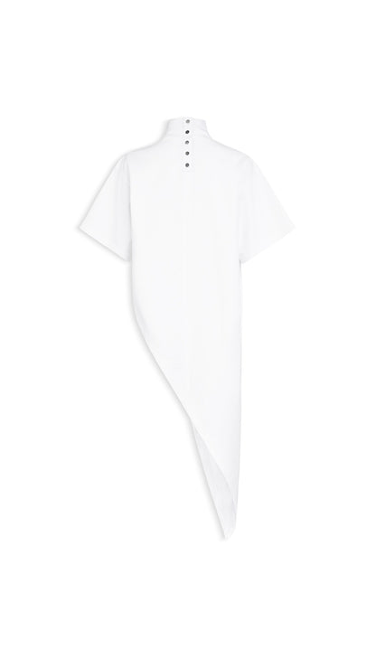 Alaïa Triangle Cotton Jersey T-Shirt