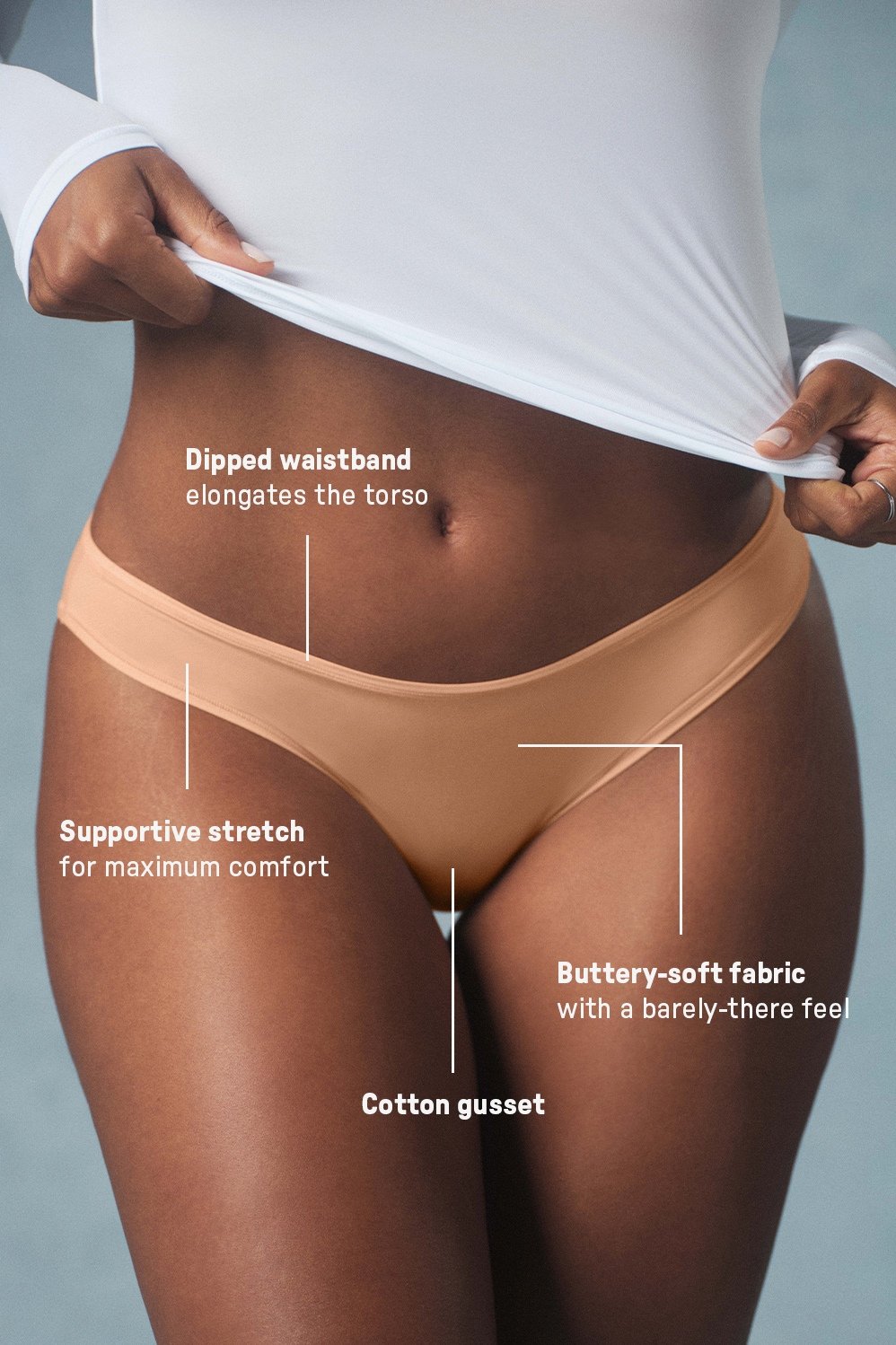 Fabletics Stretchy Fit Dipped Bikini