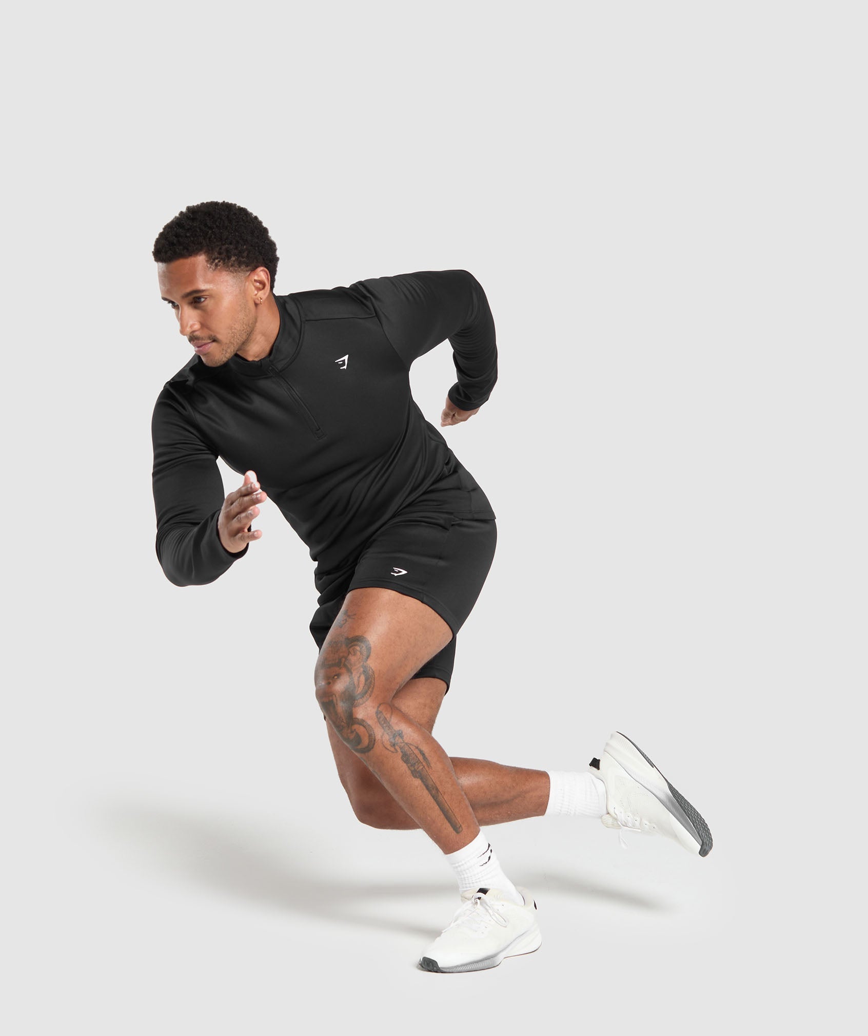 Gymshark Training 1/4 Zip Black