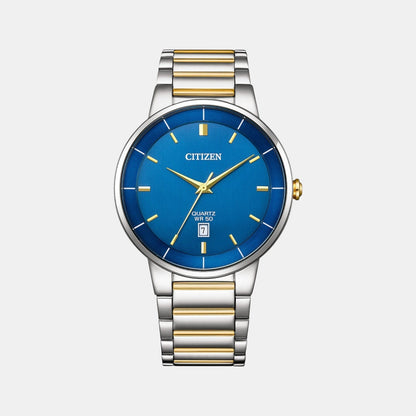 Citizen Hyperion Men Quartz Blue Dial Analog Stainless Steel Bi5124-50L