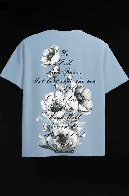 Blue Blossom Rain Flower Tee