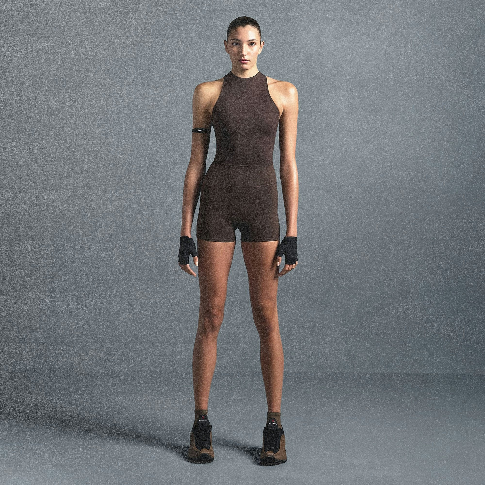 Skims Nikeskims Matte 5" Biker Short Dark Sepia