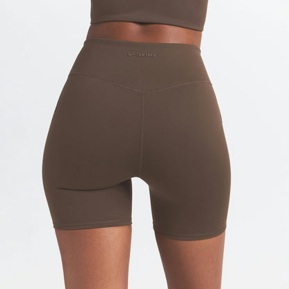 Skims Nikeskims Matte 5" Biker Short Dark Sepia