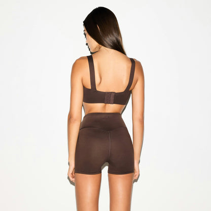 Skims Nikeskims Matte 5" Biker Short Dark Sepia