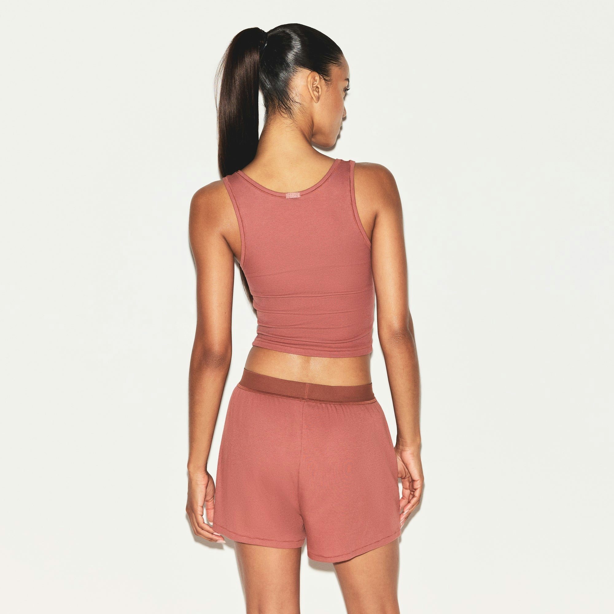 COTTON RIB LOOSE BOXER