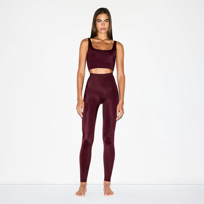 Skims Nikeskims Shine Drawcord 26" Legging Currant