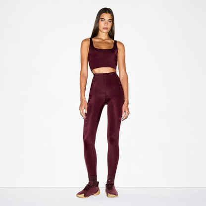 Skims Nikeskims Shine Drawcord 26" Legging Currant
