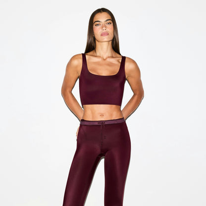 Skims Nikeskims Shine Drawcord 26" Legging Currant