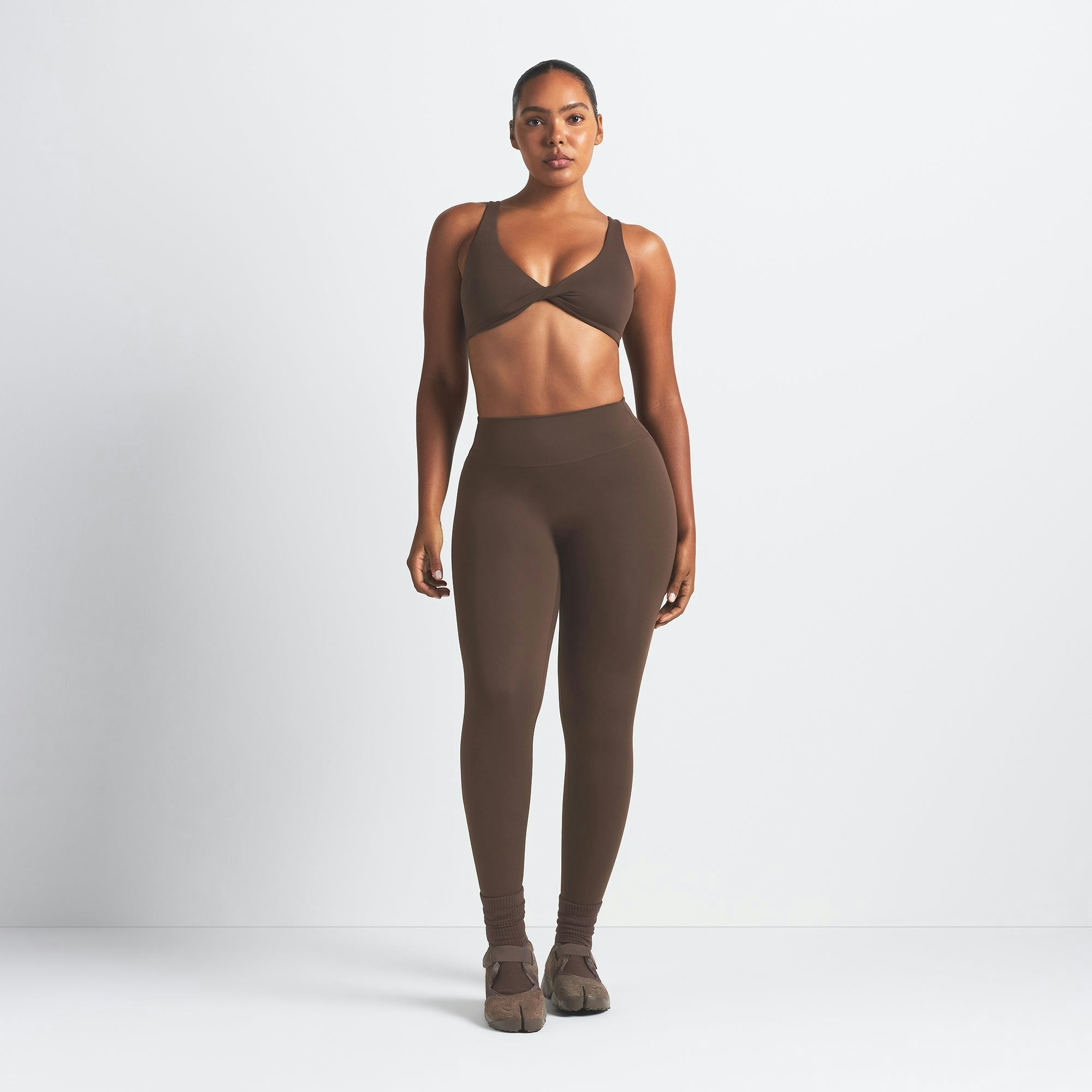 Skims Nikeskims Matte 26" Legging Dark Sepia