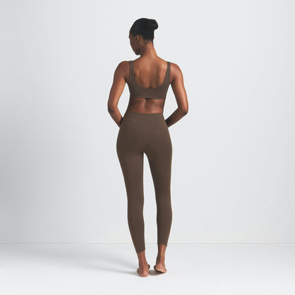 Skims Nikeskims Matte V-Line 26" Legging Dark Sepia