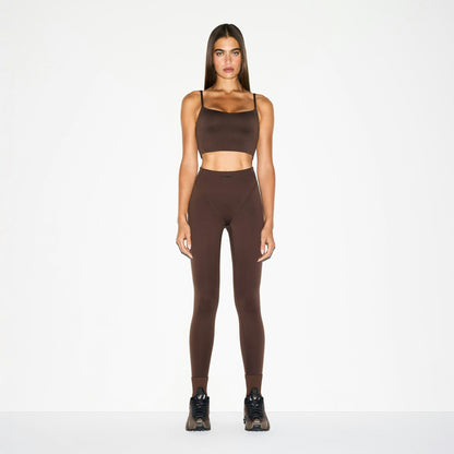 Skims Nikeskims Matte V-Line 26" Legging Dark Sepia