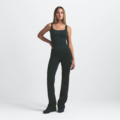 Skims Nikeskims Matte Slim Flare Legging Dark Teal