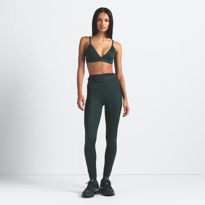 Skims Nikeskims Shine Bonded Waist 26" Legging Dark Teal