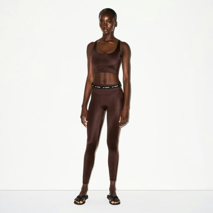 Skims Nikeskims Shine Bonded Waist 26" Legging Phoenix