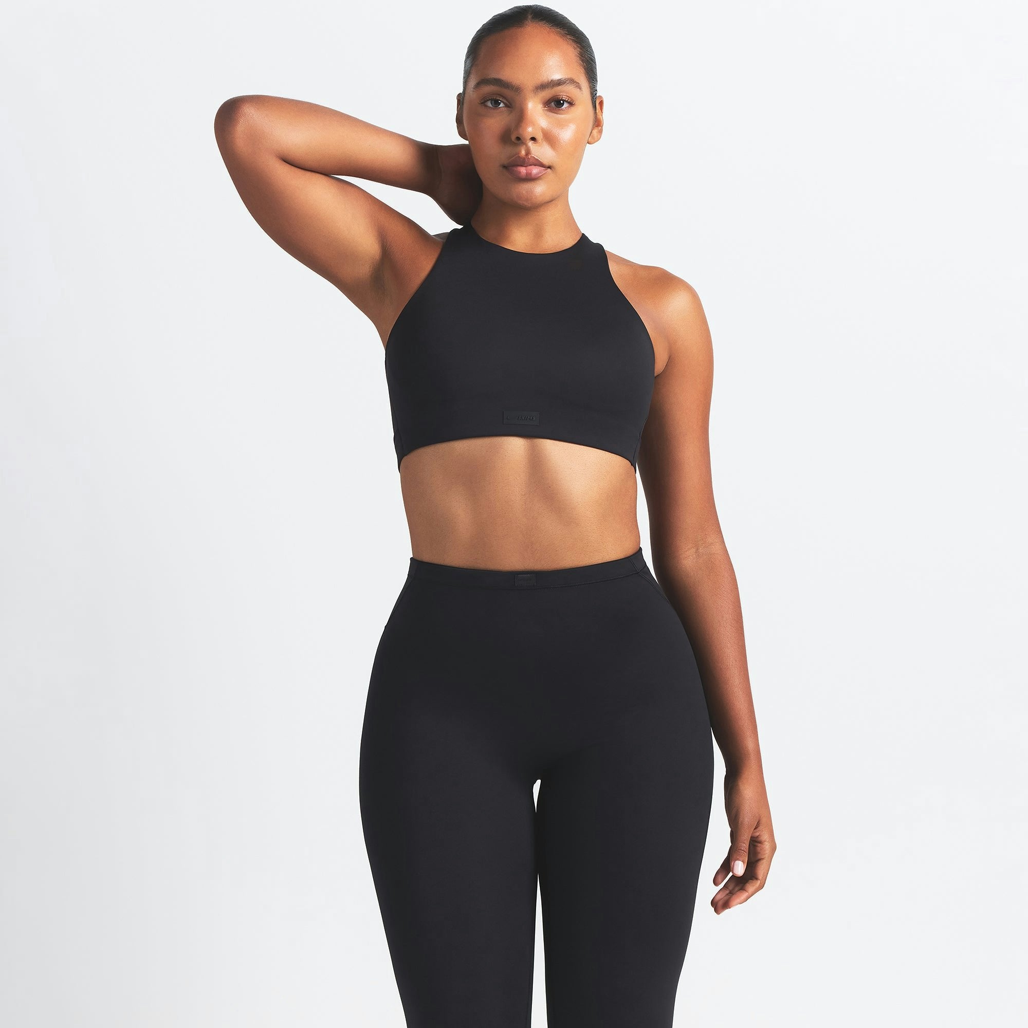 Skims Nikeskims Matte Footsie Grip Legging Obsidian