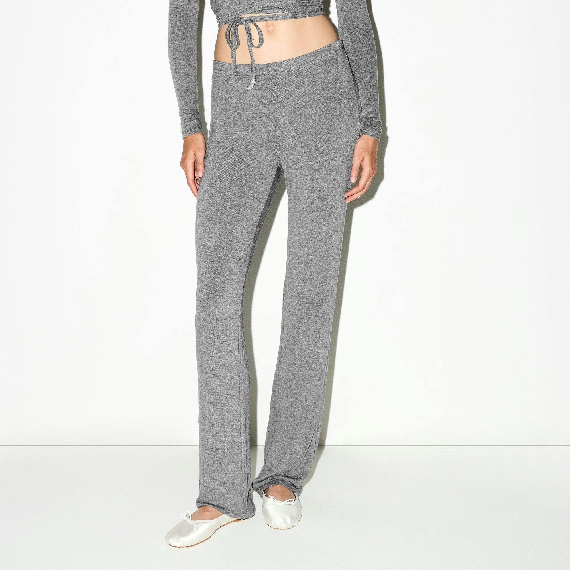 Skims Lightweight Modal Pant Dark Heather Grey