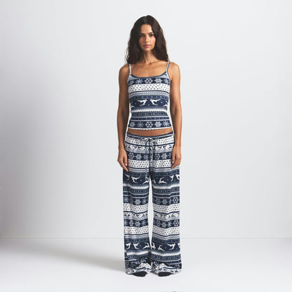 Skims Logo Plush Pointelle Pant Not_Found