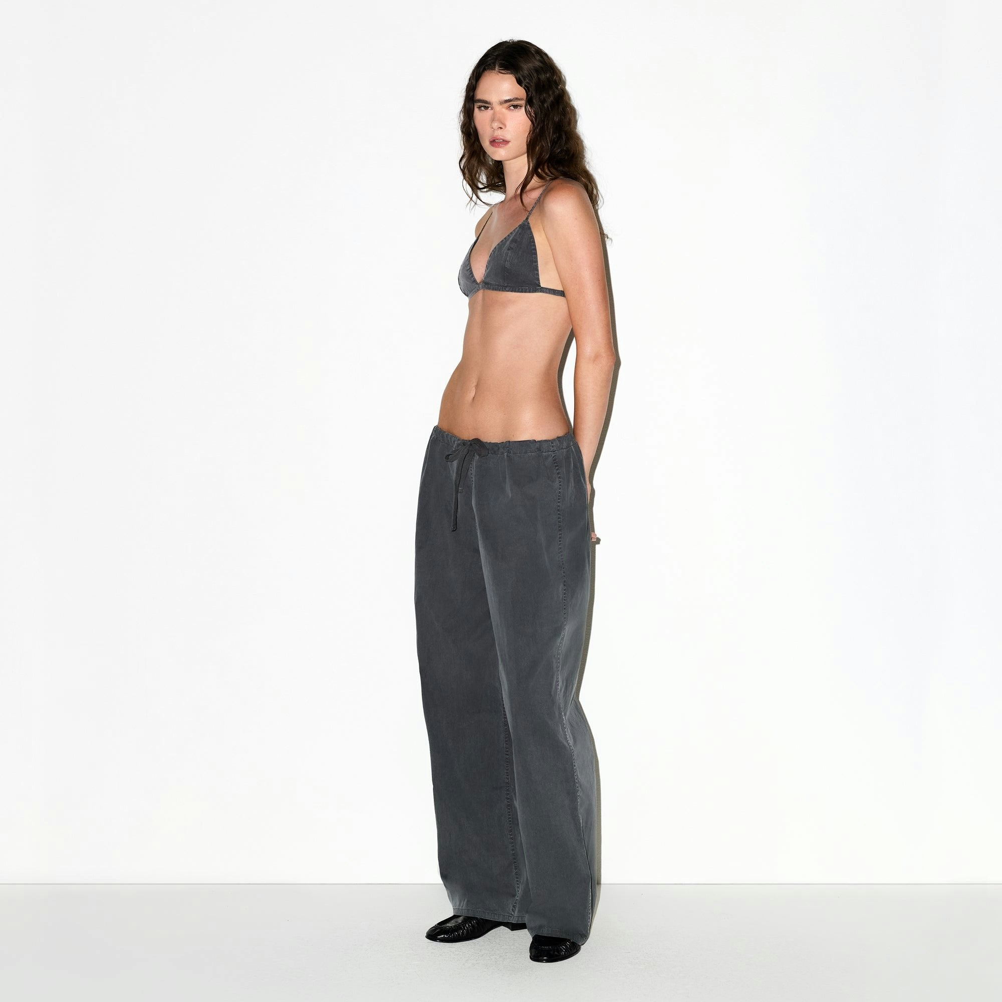 WOVEN LOUNGE OVERSIZED PANT