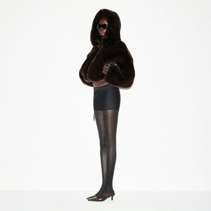 Skims Skims Body Mini Garter Skirt Onyx