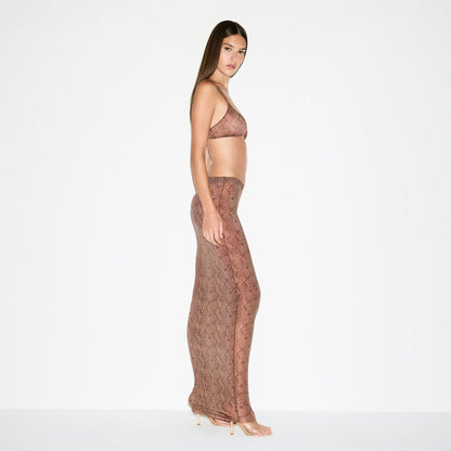 MILKY SHEER LONG SKIRT