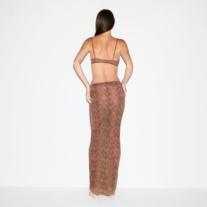 MILKY SHEER LONG SKIRT
