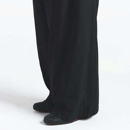Skims Nikeskims Woven Nylon Oversized Track Pant Obsidian