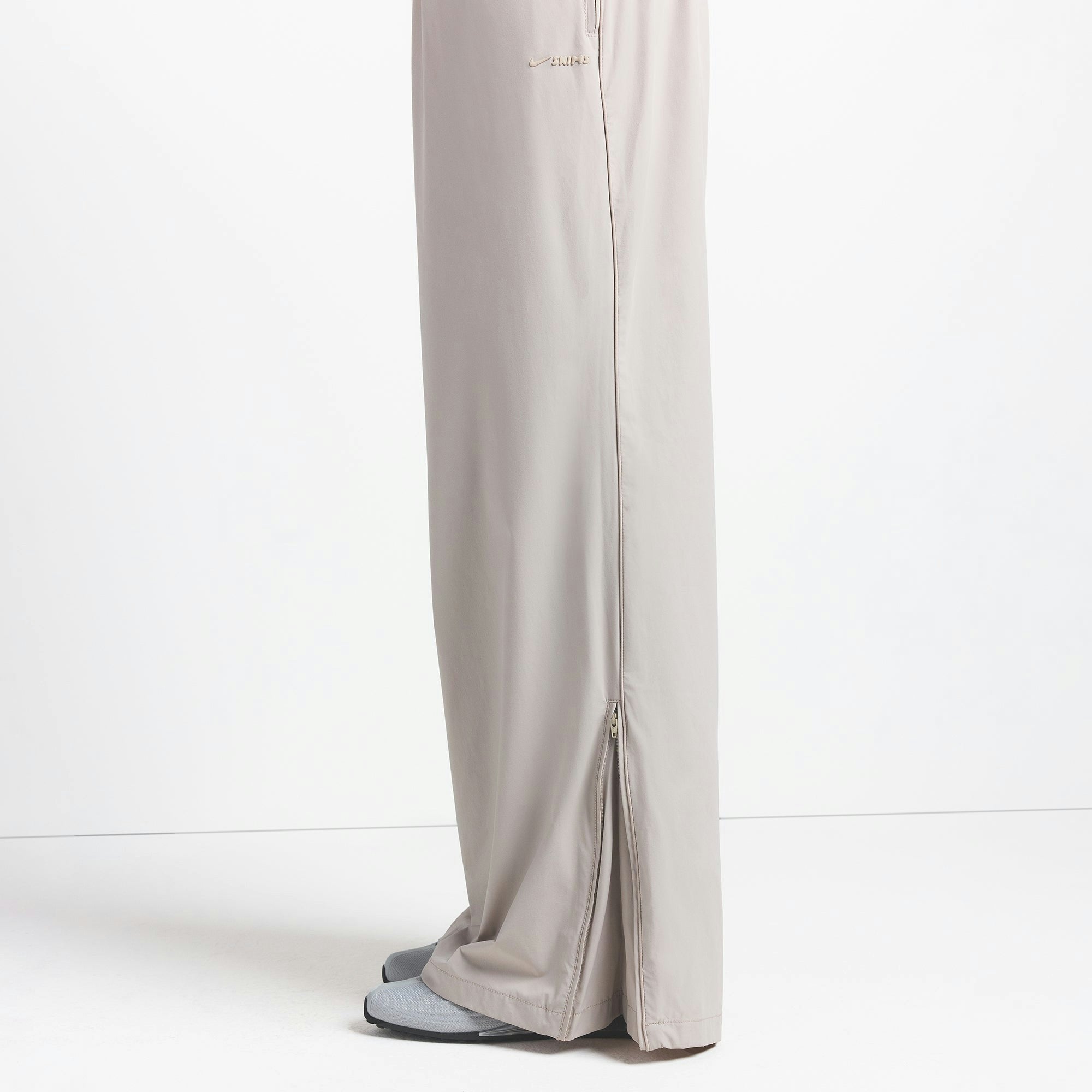 Skims Nikeskims Woven Nylon Oversized Track Pant Stone