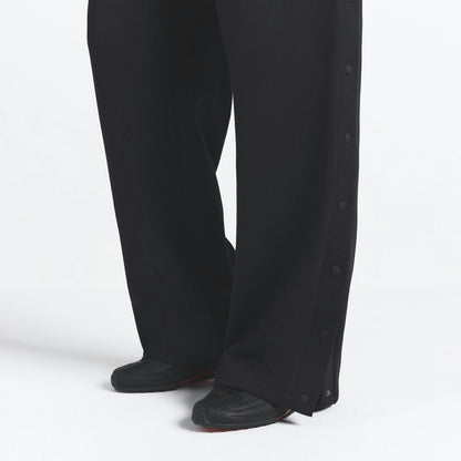 Skims Nikeskims Matte Tricot Side Snaps Pant Obsidian