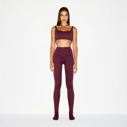 Skims Nikeskims Matte Scoop Neck Bra Currant