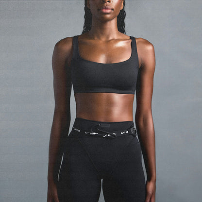 Skims Nikeskims Matte Scoop Neck Bra Obsidian