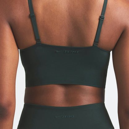 Skims Nikeskims Matte Cami Bra Top Dark Teal