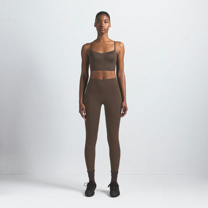Skims Nikeskims Matte Cami Bra Top Dark Sepia
