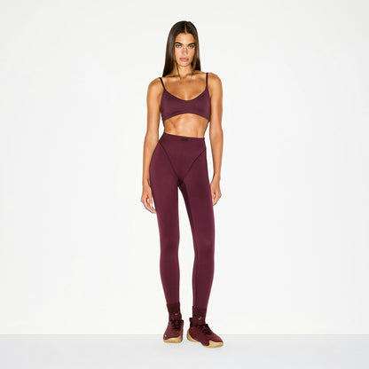 Skims Nikeskims Matte Micro Scoop Bra Currant