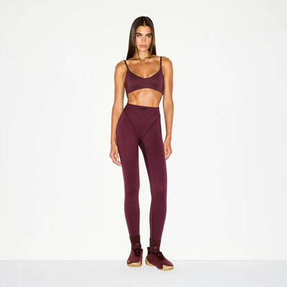 Skims Nikeskims Matte Micro Scoop Bra Currant