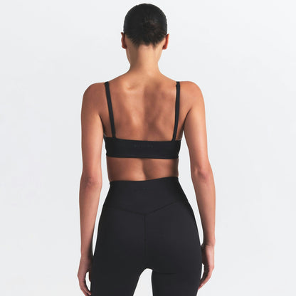 Skims Nikeskims Matte Micro Scoop Bra Obsidian