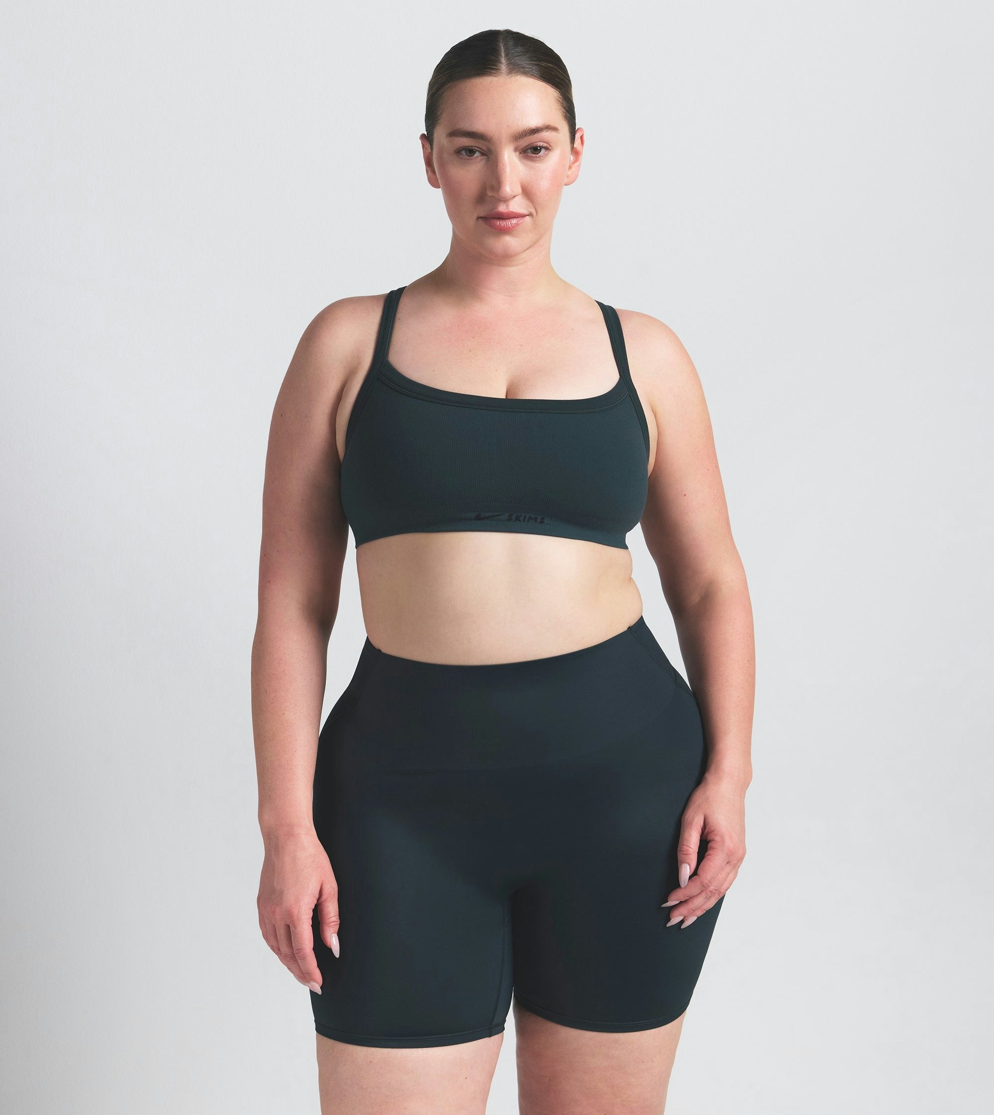 Skims Nikeskims Vintage Seamless Cami Bra Dark Teal