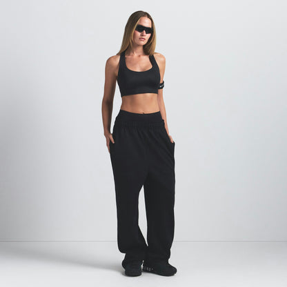Skims Nikeskims Shine Racer Back Bra Obsidian
