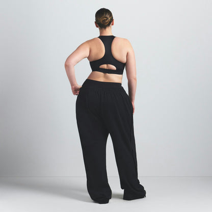 Skims Nikeskims Shine High Neck Bra Obsidian